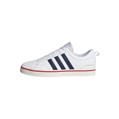Abbildung von adidas Vs Pace 2.0 Shoes Herren Schuhe, FTWR White Dark Blue Better Scarlet, 45 1/3 EU