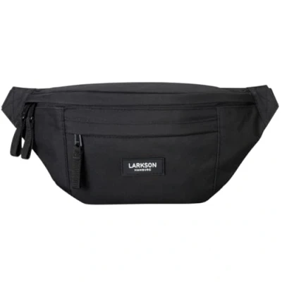 Abbildung von LARKSON Bauchtasche Damen &amp; Herren Schwarz Ole Hüfttasche für Sport Outdoor Stadt Gürteltasche Stylisch Festival Crossbody Bag mit Gurt Wasserabweisend
