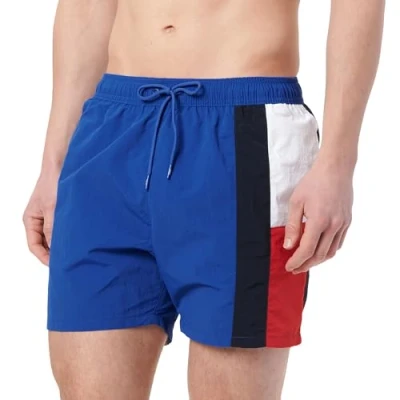 Abbildung von Tommy Hilfiger Badeshorts, Herren, Größe: Medium, Wedge blue