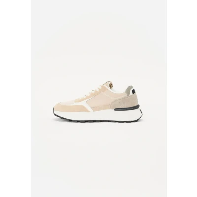Abbildung von Marc OߴPolo Herren Sneaker flach mit herausnehmbarer Innensohle bequem, Beige (Sand), 43