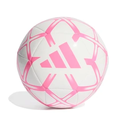 Abbildung von adidas Unisex Starlancer Club Ball, White/solar pink, 4