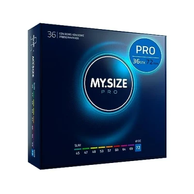 Abbildung von MY.SIZE PRO Kondom Größe 8, 72mm, 36 Stück Die neue Generation Kondome