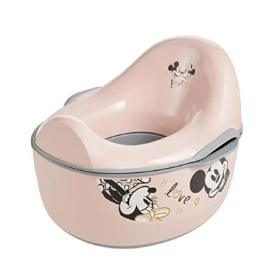 Abbildung von keeeper Minnie Babytopf deluxe 4in1, Töpfchen + Toilettensitz Hocker Feuchttuchspender, Ab ca. 18 Monate bis 4 Jahre, Kasimir, Rosa