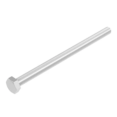 Abbildung von SECCARO Sechskantschraube M6 x 100 mm, Edelstahl V2A VA A2, DIN 933 / ISO 4017, Außensechskant, 20 Stück