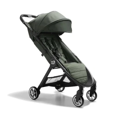 Abbildung von Baby Jogger City Tour 2 Reisebuggy Kleiner, leichter und kompakter Buggy mit Einhandfalt Everett Green (Grün)