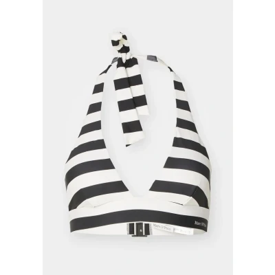 Abbildung von Marc O&#039;Polo Bikinitop, Damen, Größe: Small, Black/white