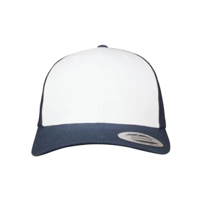 Abbildung von Flexfit Retro Trucker Cap, Größe: One Size, Navy/white