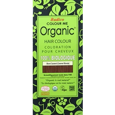 Abbildung von Radico Colour Me Organic Pflanzenhaarfarbe Karamell Blond (bio, vegan, Naturkosmetik) KaramellBl