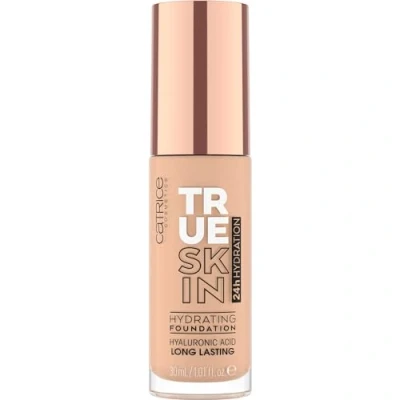 Abbildung von Catrice True Skin Hydrating Foundation, Nr. 004, Nude, feuchtigkeitsspendend, langanhaltend, natürlich, vegan, ohne Alkohol, Parabene, Mikroplastikpartikel, 1er Pack (30ml)