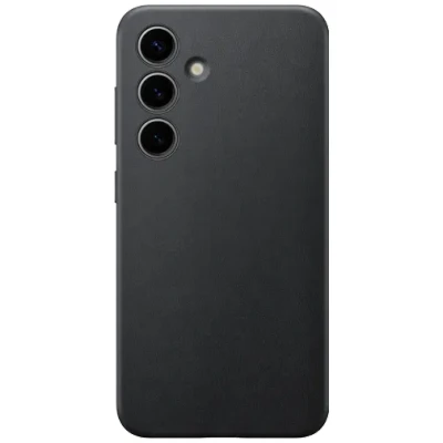Abbildung von Samsung Leren Back Cover Schwarz Galaxy S24+