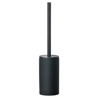 Abbildung von Zone Denmark Solo Toilettenbürste, Klobürste, WC Bürste aus Porzellan, Stehend, Durchm. 8,4 cm, Höhe 44,8 Schwarz