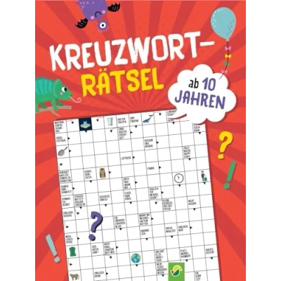 Abbildung von Kreuzworträtsel ab 10 Jahren: für schlaue Köpfe: 75 coole Rätsel zum Knobeln! bye Langeweile: Stundenlanger Rätselspaß garantiert. Beschäftigung unterwegs und zuhause