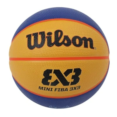 Abbildung von Wilson Unisex Adult FIBA 3X3 MINI RUBBER BASKETBALL BROWN,