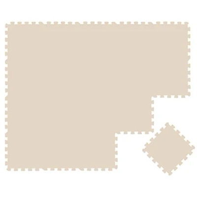 Abbildung von LittleTom 18 Teile Spielmatte Baby Puzzlematte ab Null 30x30 Krabbelmatte Kinder Babydecke Spieldecke Bodenmatte Kinderzimmer Activity Babymatte Bodenschutzmatte Spielzeug