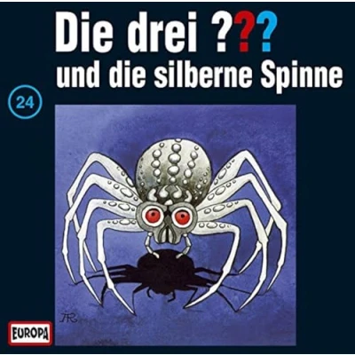 Abbildung von die drei Fragezeichen Folge 24: und silberne Spinne