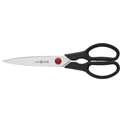 Abbildung von ZWILLING Twin L Vielzweckschere, Universalschere, Länge: 23 cm, Rostfreier Spezialstahl/Kunststoff, Schwarz [Made in Germany]