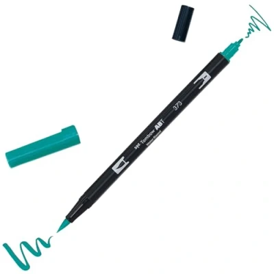 Abbildung von Tombow ABT 373 Fasermaler Dual Brush Pen mit zwei Spitzen, sea blue