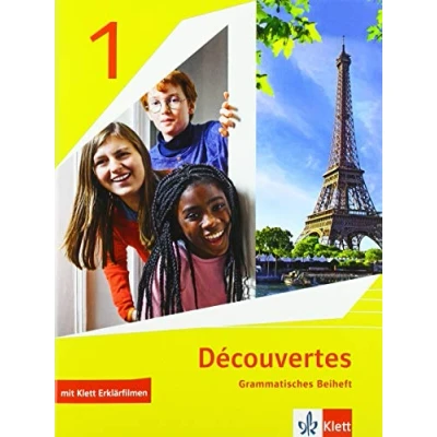 Abbildung von Découvertes 1. Ausgabe oder 2. Fremdsprache: Grammatisches Beiheft mit Klett Erklärfilmen Lernjahr: ... Fremdsprache ab 2020)