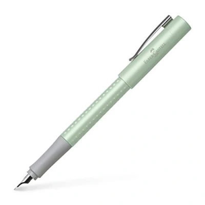 Abbildung von Faber Castell 140976 Füller Grip Pearl Edition, Feder EF, mint, 1 Stück