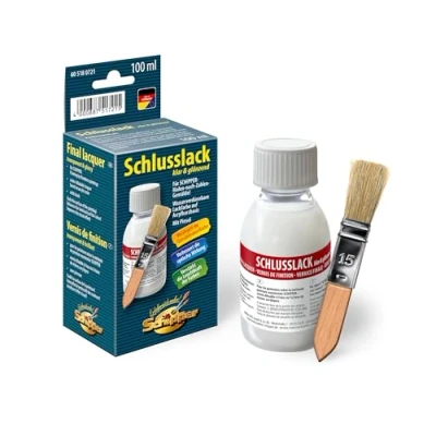 Abbildung von Schipper 605180721 Malen nach Zahlen Schlusslack klar und glänzend, versiegelt die Oberfläche, 100 ml