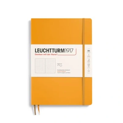 Abbildung von LEUCHTTURM1917 365634 Notizbuch Composition (B5), Softcover, 123 nummerierte Seiten, Rising Sun, Dotted