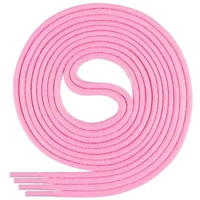 Abbildung von Di Ficchiano gewachste runde Schnürsenkel, Schuhband, Laces, Durchmesser 2 4 mm für Businessschuhe, Anzugschuhe und Lederschuhe Farbe: pink Länge: 90cm