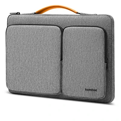 Abbildung von tomtoc 360 Laptop Tasche Hülle für Neu 16 Zoll MacBook Pro M4/M3/M2/M1 Pro/Max (2024 2019) A3403 A3186 A2991 A2780 A2485 A2141, ASUS Vivobook 15/16, Dell Inspiron 15, 15&quot; Lenovo IdeaPad Flex