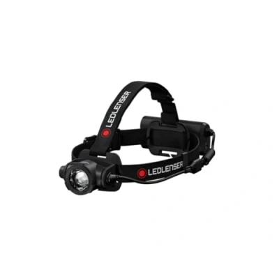 Abbildung von Ledlenser H15R Core Stirnlampe LED, 2500 Lumen, aufladbar mit Lithium Akku, wasserdicht IP67, fokussierbar, stufenlos dimmbar, Constant Light, Leuchtweite 250m, USB Magnetladekabel, Headlamp, TU EU
