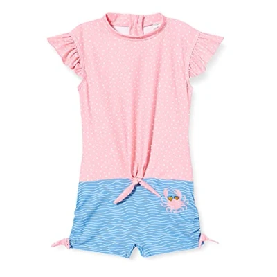 Abbildung von Playshoes UV Schutz Einteiler Unisex Kinder Badeanzug Schwimmanzug Badebekleidung, Krebs, 74/80