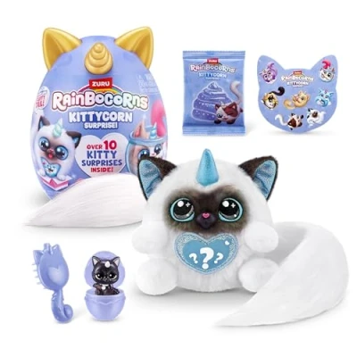 Abbildung von Rainbocorns 92104D Ragdoll(Dolly) Kittycorn Surprise, Serie 3, Cat, Small (21.5 cm)