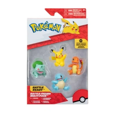 Abbildung von Pokemon Spiel Figure; Pikachu, Bulbasaur, Charmander, Squirtle 5cm Figur
