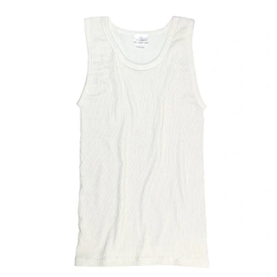 Abbildung von Jockey Classic Cotton Rib A Shirt Unterhemd Herren, Tank Tops aus 100% gekämmter Baumwolle, atmungsaktives Funktionsunterhemd, ärmelloses Feinripp Unterhemd, Weite Passform, in Weiß