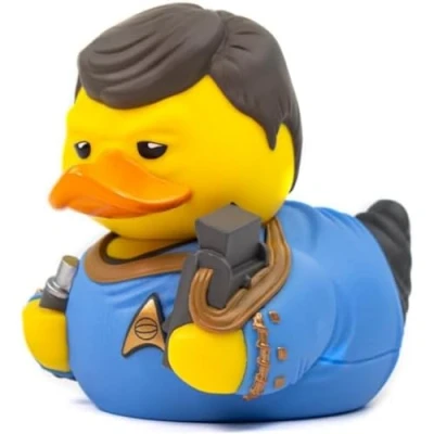 Abbildung von TUBBZ Box Ausgabe Leonard &#039;Bones&#039; McCoy Sammelfigur aus Vinyl in Form Einer Gummiente Offizielles Star Trek Merchandise TV, Filme &amp; Videospiele