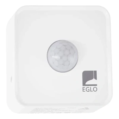 Abbildung von EGLO Connect.z Smart Home Bewegungsmelder, ZigBee, batteriebetrieben, App Steuerung, Sensor für Leuchten aus Kunststoff in Weiß, IP44