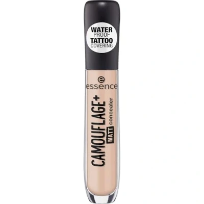 Abbildung von essence CAMOUFLAGE+ MATT concealer, Nr. 26, Nude, mattierend, matt, vegan, ölfrei, wasserfest, ohne Alkohol, 1er Pack (5ml)