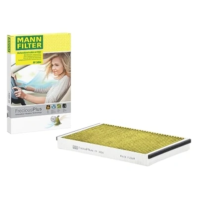 Abbildung von MANN FILTER FP 3054 Innenraumfilter FreciousPlus Biofunktionaler Pollenfilter Für PKW