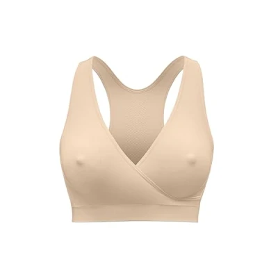 Abbildung von Medela Keep Cool Schlaf Bustier Nahtloses Schwangerschafts und Still aus Soft Touch Material mit Atmungszone auf dem gesamten Rücken