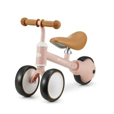 Abbildung von Kinderkraft Laufrad CUTIE, Lernlaufrad, Kinderlaufrad, Lauflernrad, Fahrrad ohne Pedale, Dreirad, Aus Metall, Modernes Design, Sichere Konstruktion, für Kinder ab 1 Jahr, Rosa