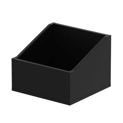 Abbildung von Glorious Record Box advanced black 110 bis zu Platten im 12&#039;&#039; Format, optisch abgestimmt, Lieferung ohne Dekoration, schwarz, 355 x 265 340