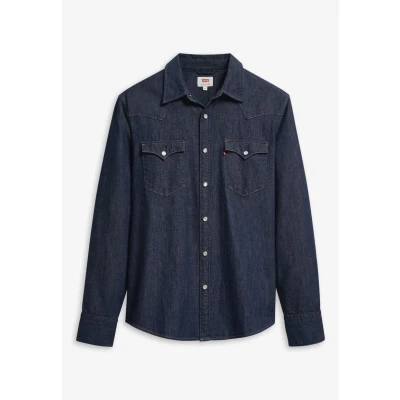 Abbildung von Levi&#039;s Herren Barstow Western Standard Hemd,Indigo Rinse,XXL