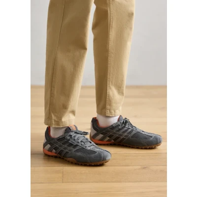 Abbildung von Geox Snake Original Sneaker low, Herren, Größe: 47, Grey Schuhe