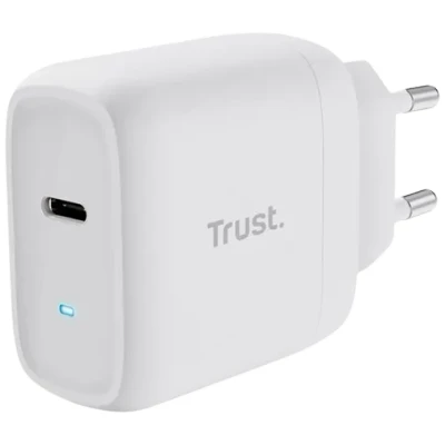 Abbildung von Trust Maxo USB C Schnellladegerät 45W Weiß