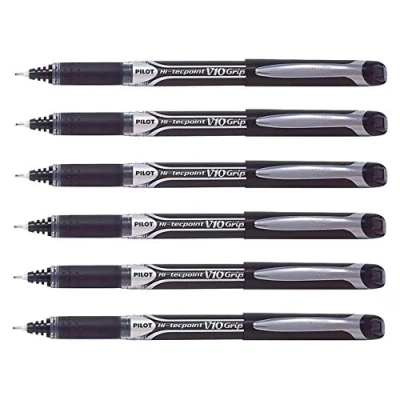 Abbildung von Pilot Tintenroller 2208, Hi Tecpoint Grip V10, Strichstärke: 0,6mm, schwarz