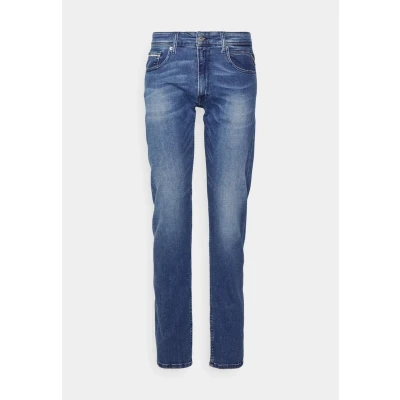 Abbildung von Replay Grover Jeans Straight Leg, Herren, Größe: 32x32, Medium blue