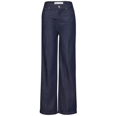Abbildung von Street One Studio Weite Flared Jeans, Damen, Größe: 31x30, Blau