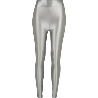 Abbildung von Urban Classics Leggings Hosen silvercoloured, Damen, Größe: 3XL, Silver coloured