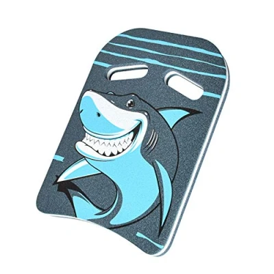 Abbildung von Beco Schwimmbrett Schwimmhilfe Kickboard Trainingshilfe fürs Schwimm Training für Erwachsene, Jugendliche und Kinder Marine, normal, 9690, Marine/Shark