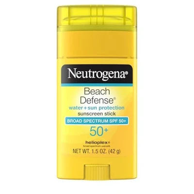 Abbildung von Neutrogena Sunscreen Beach Defense Sunblock Stick SPF 50, 1.5 Ounce by Johnson &amp; SLC