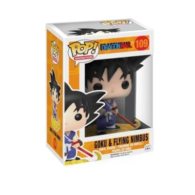 Abbildung von Funko Pop! Anime Dragonball Z Goku &amp; Nimbus Dragon Ball Vinyl Sammelfigur Geschenkidee Offizielle Handelswaren Spielzeug Für Kinder und Erwachsene Fans