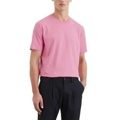 Abbildung von Marc O&#039;Polo Short Sleeve LOGO Crewneck Tshirt basic, Herren, Größe: Medium, Scandi rose